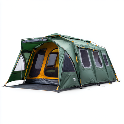 Instant Pop-Up 6-Person Family Cabin Tent