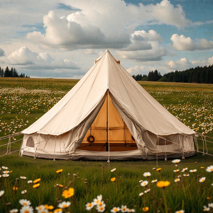 Luxury Cotton Canvas Bell Tent (Glamping Series)