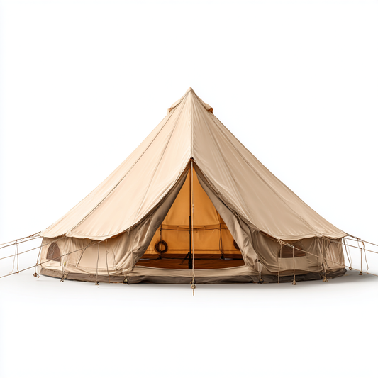 Luxury Cotton Canvas Bell Tent (Glamping Series)